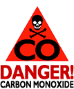 <b>Carbon monoxide</b> can collect