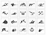 Olympic Games Pictograms 1964 Tokyo