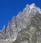 Aig. Noire de Peuterey, arête Sud. Cliquez sur l'image pour l'afficher à sa - via Daymix