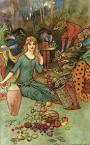 Goblin Market - Warwick Goble art print (