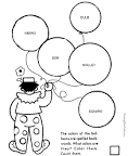 Free color by number coloring sheets 019