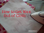 How To Remove Wax From Clothes