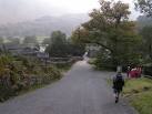 The helmeted schoolgirls were about to go "canyoning" in Hause Gill and were - via Daymix