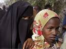 Somali women fleeing famine