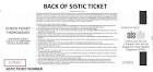 How to check if my SISTIC ticket's a fake? « dont quit your day job