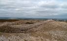Disturbed ground on Height of Greets. Height of Greets, (Greets Hill on OS - via Daymix