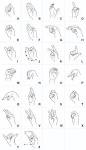 American Sign Language Alphabet    Free Vectors Signs Symbols