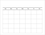 Blank Calendar   Printable 2012 Calendar Templates