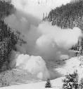 Avalanches are huge snow