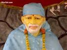 Shirdi Saibaba eyes are fixed