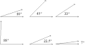 Angles and angle terms
