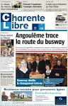 Journal CHARENTE LIBRE (France). Les Unes des journaux de France ...