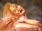 Nude Lady in Repose Mixed