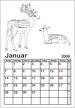 Ausmalkalender-Vorlagen - Kinderkalender 2011 zum Ausmalen Online ...