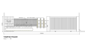 Desain Pagar Rumah Minimalis Tropis | Desain Arsitektur ...