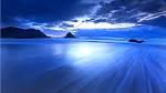 Wallpapers Backgrounds - Beautiful blue beach (wallpapers beautiful blue beach x net 1366x768)