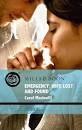 book cover of Emergency: Wife Lost and Found by Carol Marinelli - n300503
