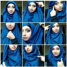Tutorial Hijab Pashmina Kaos - HijabKu