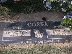 Anthony Valentine Costa (1925 - 2009) - Find A Grave Memorial - 43341273_125607166311