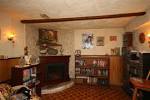 Basement: Interesting Family Room In Basement With Plaid Brown ...