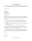CareerPerfect® - Executive/CEO Sample Cover Letter