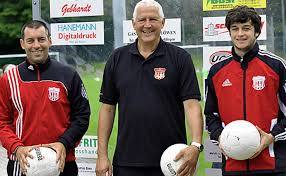 Trainer der Torwartschule (v. links): Heiko Wallukat, Heinz Faber, Thomas Wasmer Foto: Matthias Kaufhold