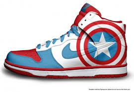 Custom Made Nike Batman & Robin Shoes Along with Several More Geek ...