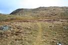 After High Spy the path drops significantly down to Dalehead Tarn. - via Daymix