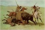 Frederic Remington : The Buffalo Hunt 1890