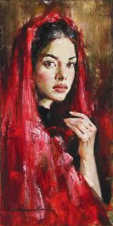 Andrew Atroshenko paintings illustration  Drawings  Women portrait