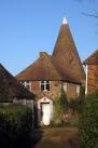 Single round kiln oast house. - via Daymix
