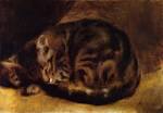 Sleeping Cat   Pierre Auguste Renoir   WikiPaintings