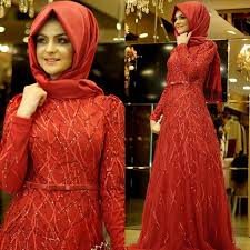 Baju Pesta Muslimah Terbaru Dengan Sentuhan Modern