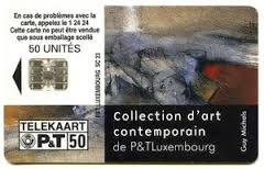Telefonkarte: Art Contemporain - Guy Michels (Postes et ...