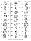 Maya coloring page