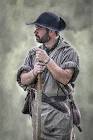 Frontiersman Ranger Scout Portrait Digital Art by Randy Steele ...