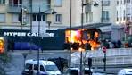 Charlie Hebdo assassins shot dead then Paris hostage taker as.