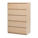 MALM 6-drawer chest - birch veneer - IKEA