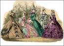 Civil War Era Antique Fashion Prints