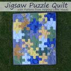Pieces by Polly: Jigsaw Puzzle Baby Quilt (Free Pattern Included)