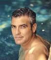 George Clooney – will obviously play me. - george_clooney_swimming