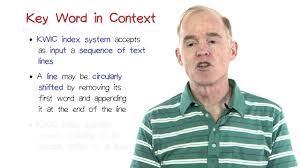 Image result for indexes, key-word-in-context