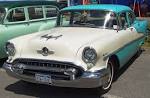 1955 Oldsmobile 98 4 Door - Front Angle