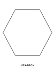 Hexagon coloring page