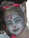 Dogs Program. Barbara Taylor - Face Painter outside Maqbool's Boutique