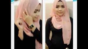 Cara Memakai Jilbab Segi Empat Yang Simple Untuk Anak Sekolah ...