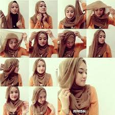 Hijab tutorial on Pinterest | Hijabs, Hijab Styles and Easy Hijab ...