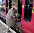 Mind the gap, Ma'am: The Queen checks out the Tube on the day her