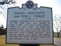 David Crockett and Polly Finley Marker