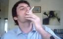 Australian atheist lawyer Alex Stewart smokes rolled cigarette Photo: SPLASH ... - alexStewart_1714076c